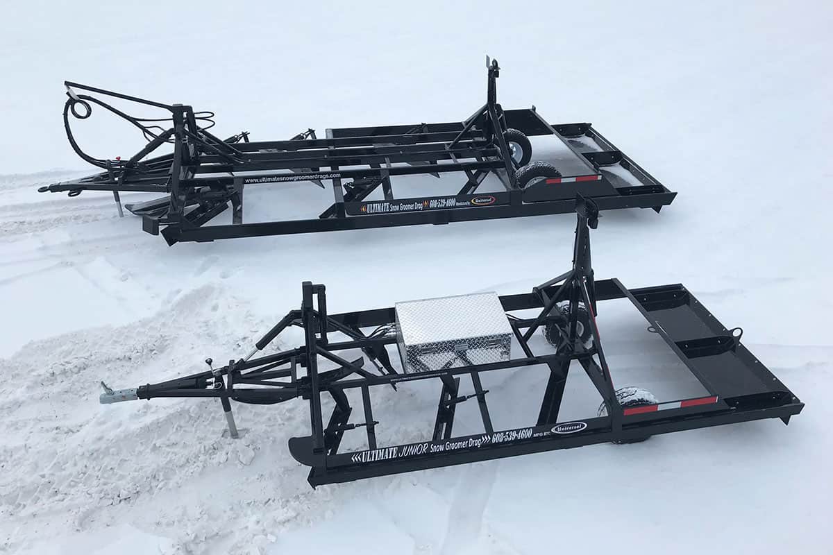 thumbnail image 2 of Jägerndorfer 4700 PB 100 Snow Groomer 1:43 Scale Model – Made In Germany 2 of 3